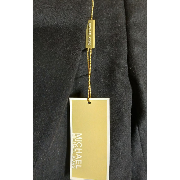 Michael Kors Mens 40S Coat Black Slim Wool Cashmere Blend MMK19675 NWT $495 - Picture 7 of 11